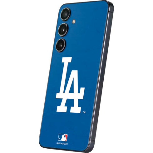 MLB Los Angeles Dodgers - Solid Distressed Galaxy S25 Skin